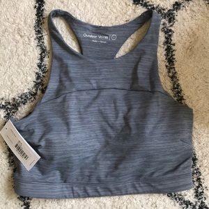 NWT Outdoor Voices Tech Sweat crop in storm.